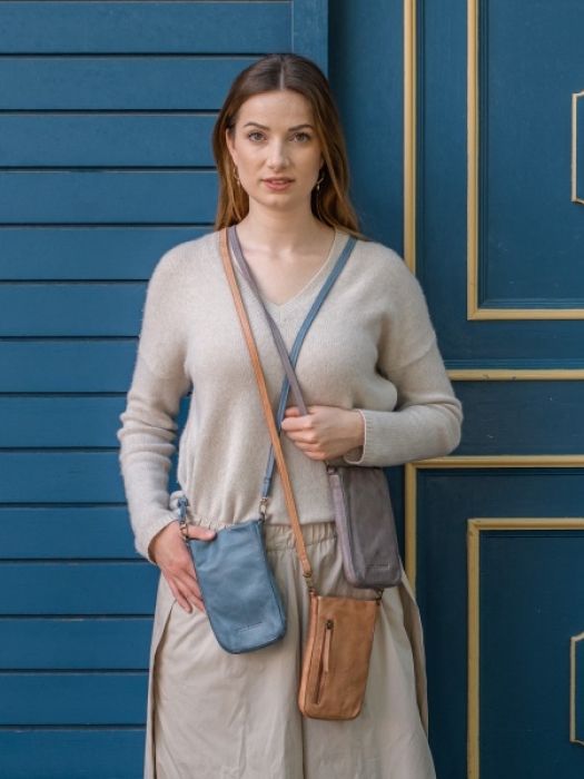 PHONE POUCH SUKI COGNAC Smartphone Bag